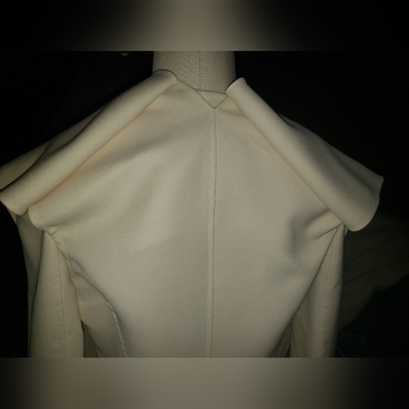 Ralph Lauren Purple label wool bias cut handmade fitted cream jacket - Picture 16 of 16